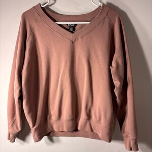 Buffalo David Bitton V-Neck Sweater - Soft Pink